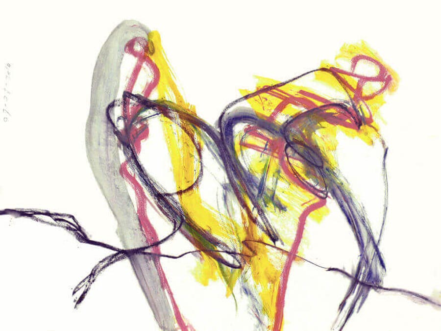 Mark Manson painting